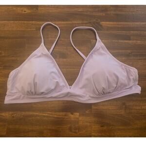 Amazon Essentials Bikini Top Lavender Purple Size XXL Plus Size Classic NWT